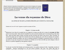 Tablet Screenshot of leroyaumededieu.fr